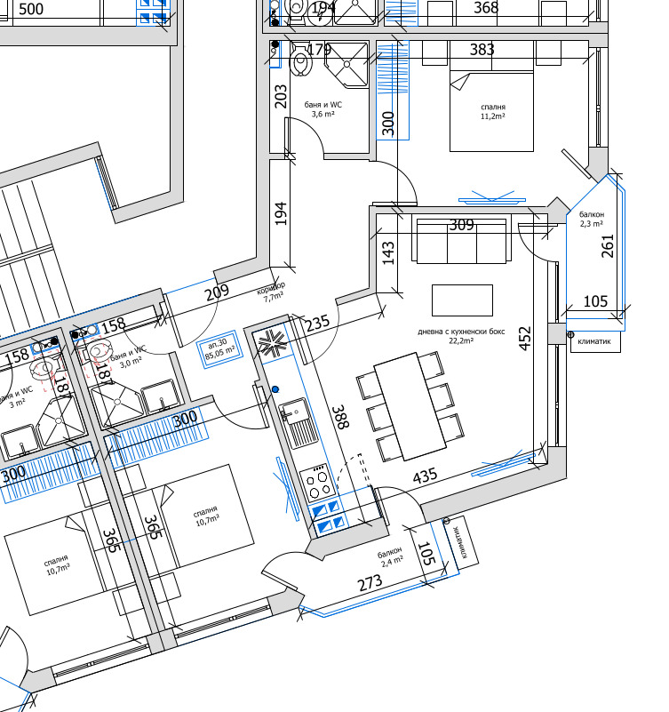In vendita  2 camere da letto Varna , m-t Pchelina , 85 mq | 51499719 - Immagine [9]