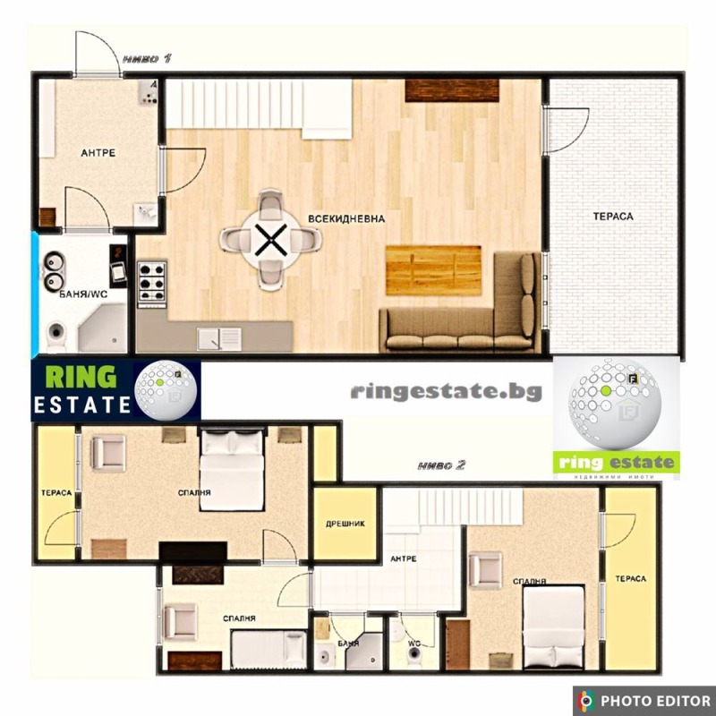 Продава  Мезонет град Пловдив , Център , 172 кв.м | 44040076 - изображение [6]
