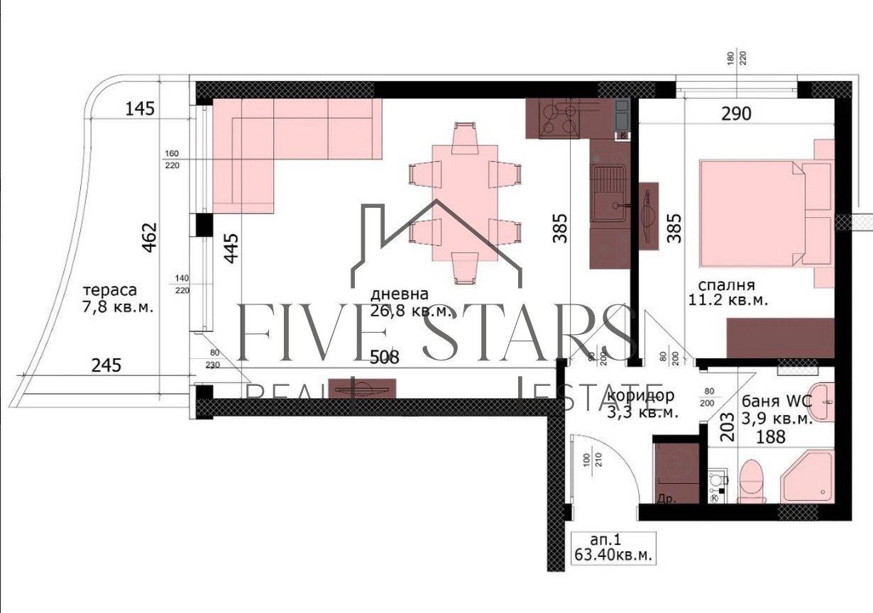 Продава 3-СТАЕН, гр. Варна, Възраждане 3, снимка 3 - Апартаменти - 56220313