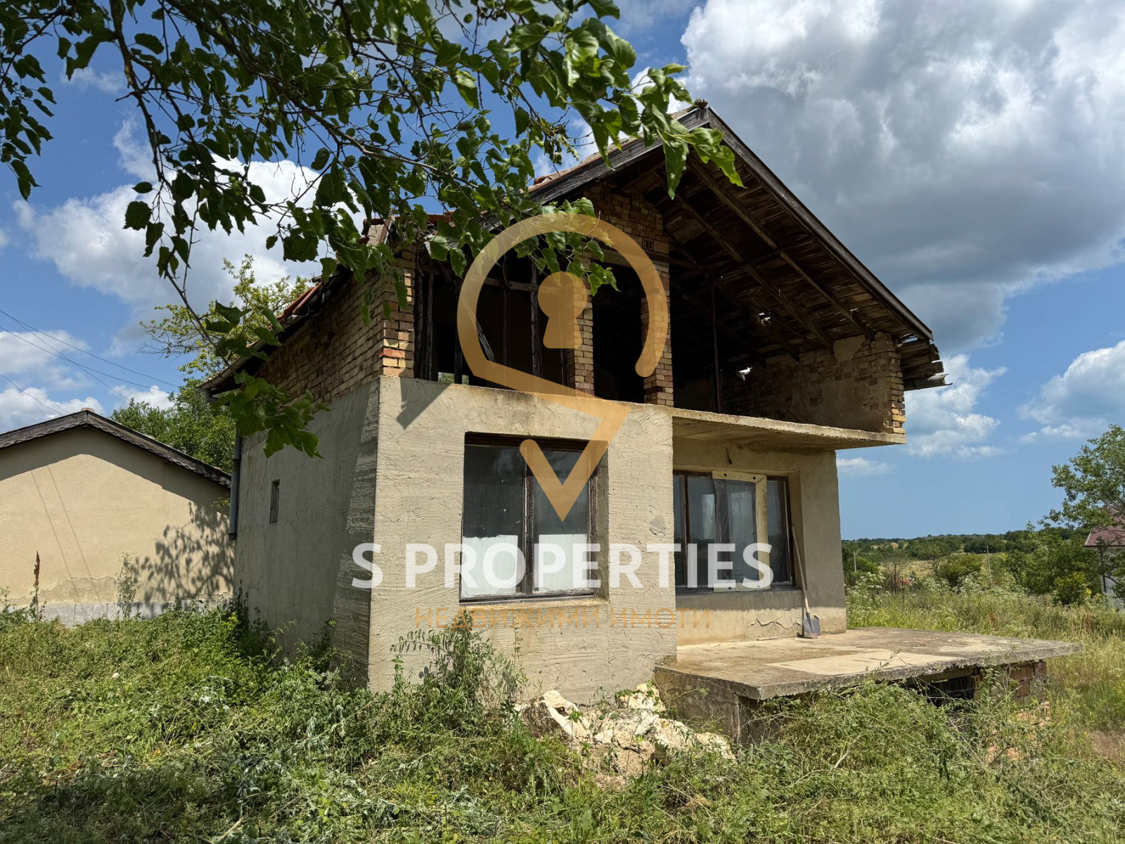 Продава КЪЩА, с. Климентово, област Варна, снимка 2 - Къщи - 54065651