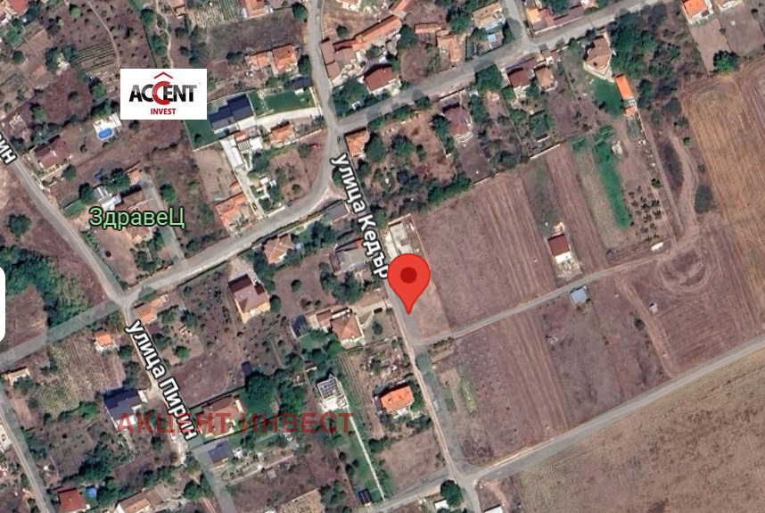 Продава ПАРЦЕЛ, с. Здравец, област Варна, снимка 2 - Парцели - 55007252