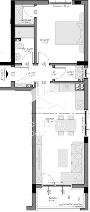 Продава 2-СТАЕН, гр. Варна, Владислав Варненчик 1, снимка 2 - Апартаменти - 54288464