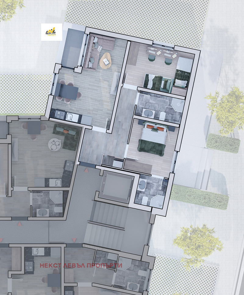 Продава  3-стаен, град София, Левски В •  152 674 EUR • ID 49306380 — holmes.bg - [1] 