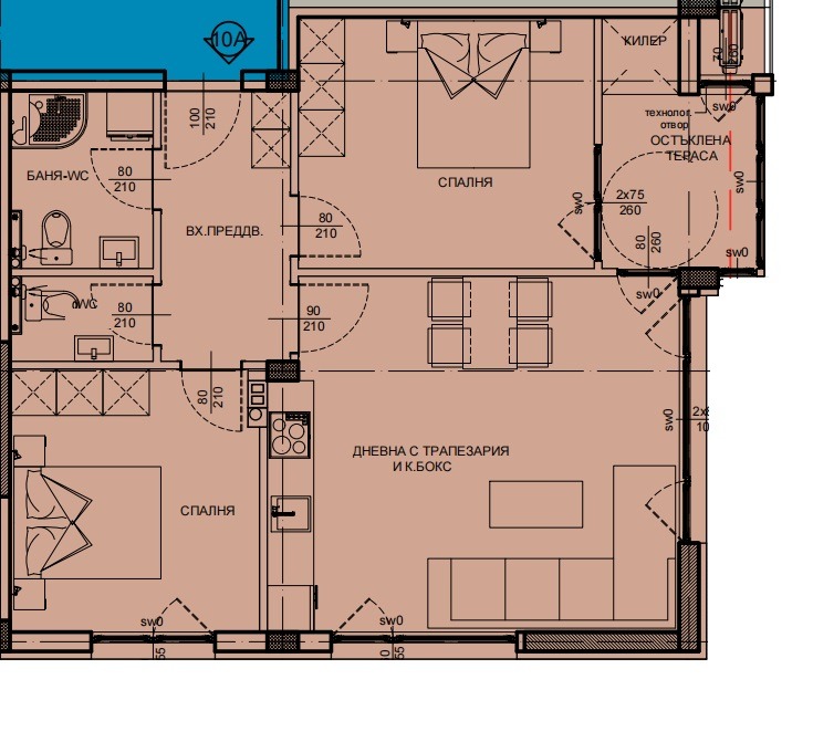 Продава  3-стаен град Търговище , Запад 3 , 88 кв.м | 25461248 - изображение [11]