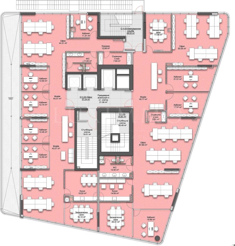 Продава ОФИС, гр. София, Кръстова вада, снимка 6 - Офиси - 47311413