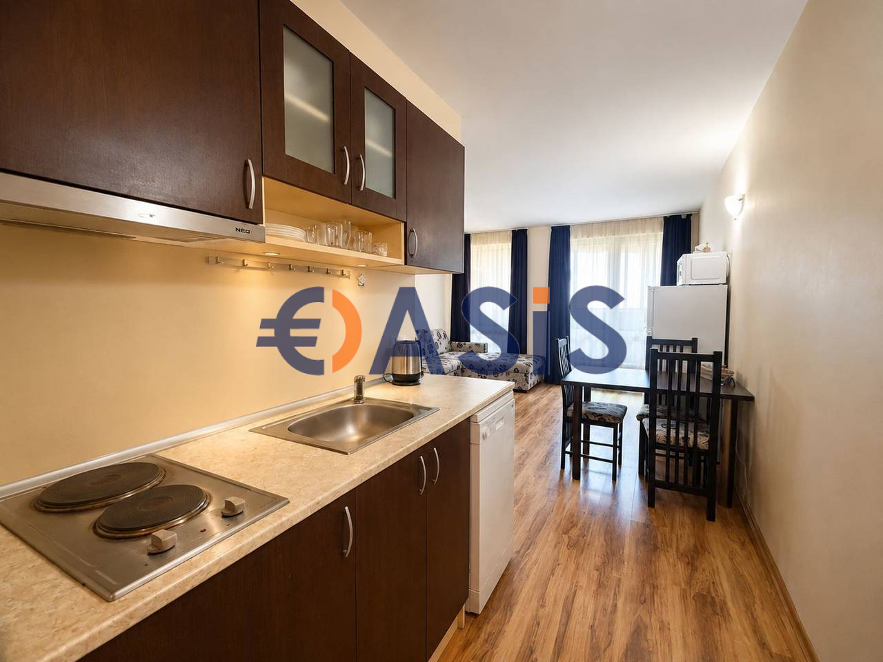 Продава 1-СТАЕН, гр. Ахелой, област Бургас, снимка 8 - Апартаменти - 54935388