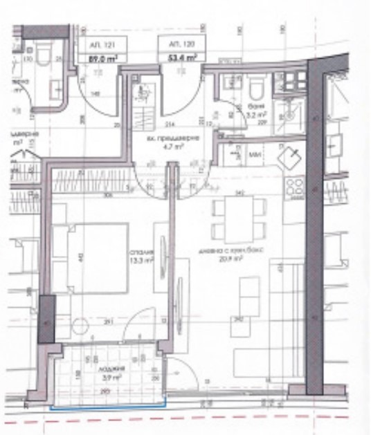 Продава 2-СТАЕН, гр. София, Дружба 2, снимка 5 - Aпартаменти - 46954481