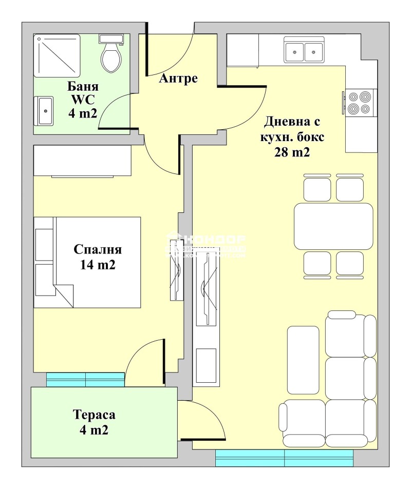 Продава 2-СТАЕН, гр. Пловдив, Въстанически, снимка 4 - Aпартаменти - 47875546