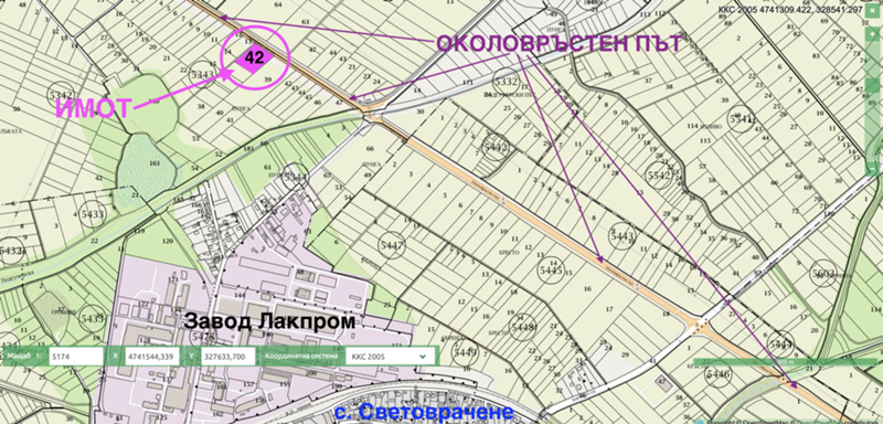 Продава ПАРЦЕЛ, гр. София, с. Световрачене, снимка 2 - Парцели - 55238111
