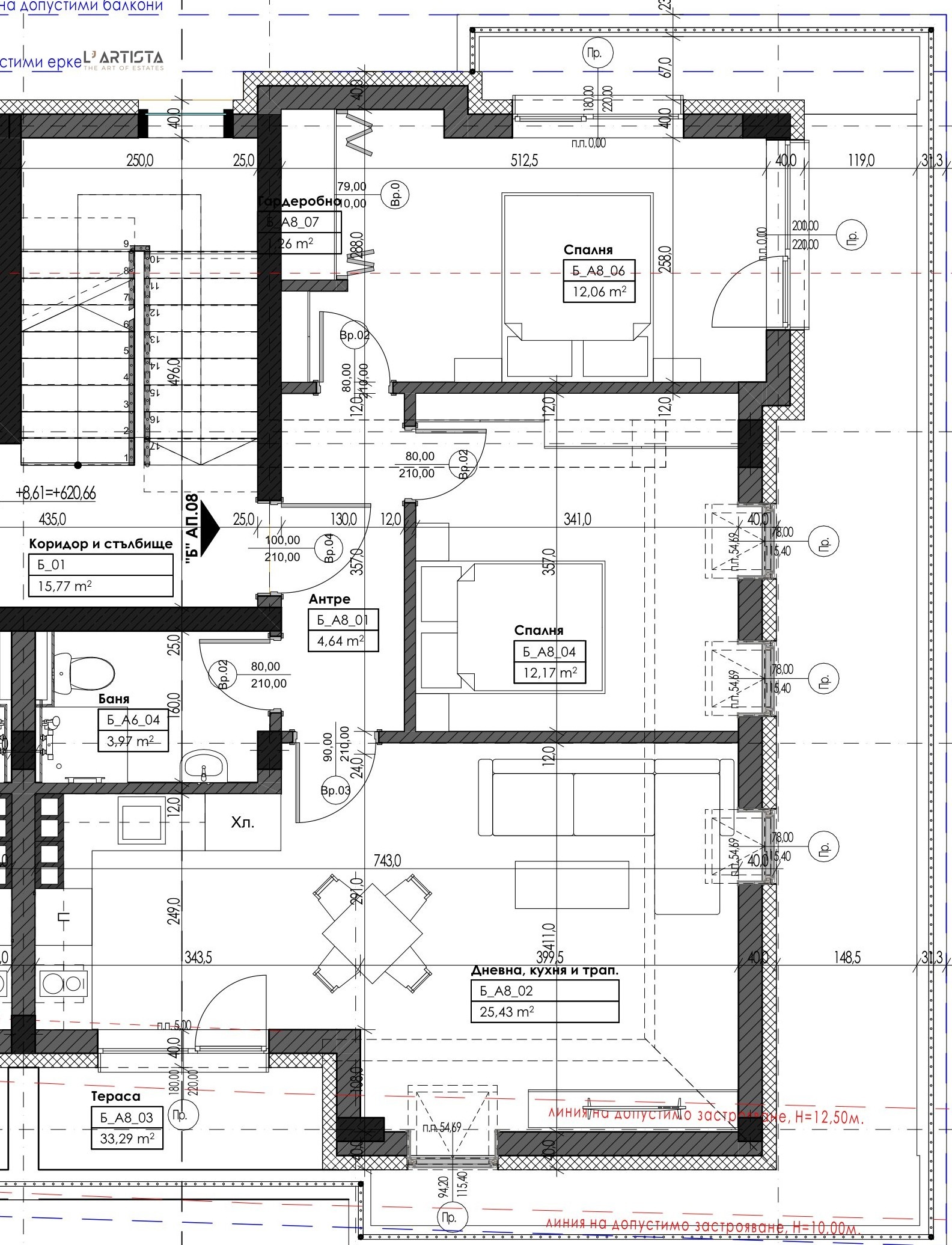 Продава 3-СТАЕН, гр. София, Манастирски ливади, снимка 3 - Апартаменти - 54925101