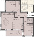 Продава  3-стаен град София , с. Бистрица , 113 кв.м | 54204152 - изображение [5]