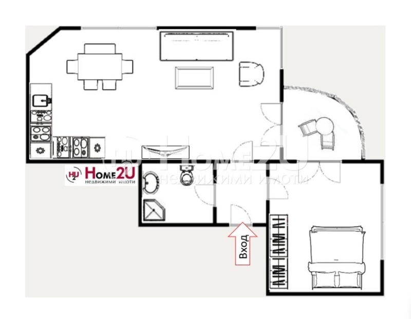 Продава 2-СТАЕН, гр. Черноморец, област Бургас, снимка 9 - Апартаменти - 53506355