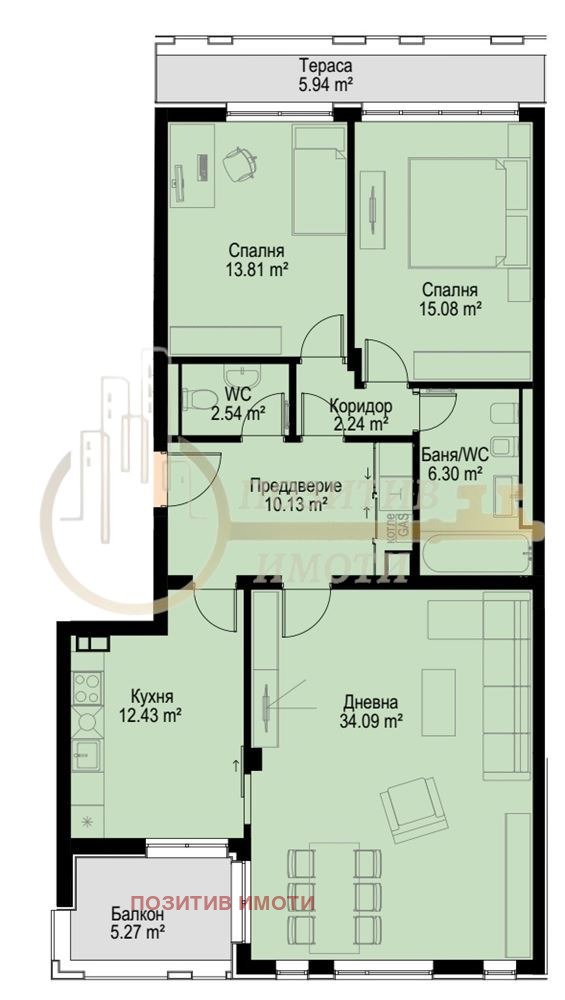 Продава  3-стаен град София , Бояна , 151 кв.м | 26050254 - изображение [16]