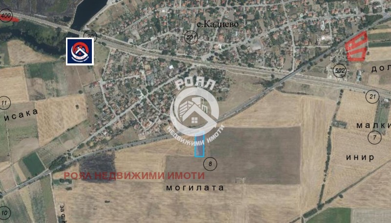 Продава  Парцел област Пловдив , с. Кадиево , 4100 кв.м | 18116116 - изображение [5]