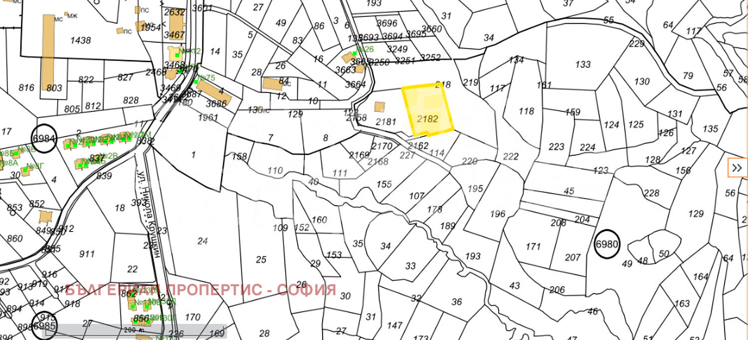 Продава ПАРЦЕЛ, гр. София, с. Бистрица, снимка 11 - Парцели - 56716068