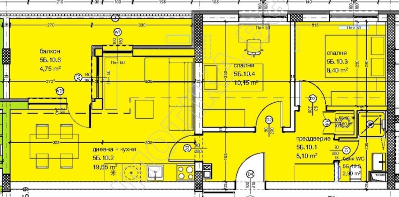 Til salg  2 soveværelser Varna , Kajsieva gradina , 78 kvm | 90127886 - billede [2]