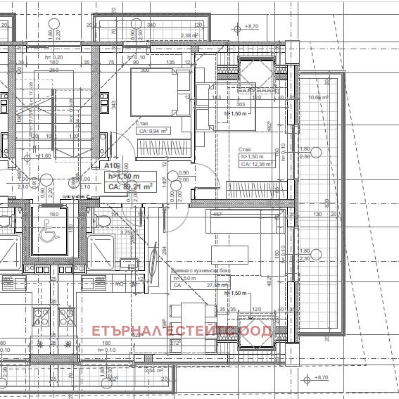 Продава  3-стаен град София , Кръстова вада , 114 кв.м | 77384615 - изображение [3]