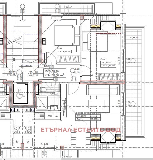 Продава  3-стаен град София , Кръстова вада , 114 кв.м | 77384615 - изображение [17]