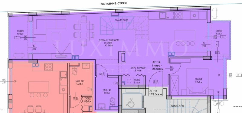 Продаја  Мезонета Бургас , Лазур , 143 м2 | 13228871 - слика [11]