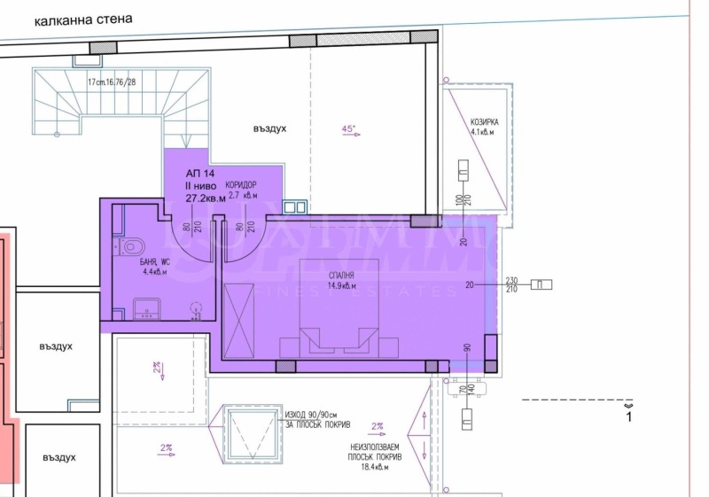 Продаја  Мезонета Бургас , Лазур , 143 м2 | 13228871 - слика [12]