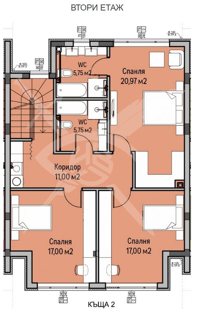 Продава КЪЩА, гр. София, с. Панчарево, снимка 4 - Къщи - 53950692