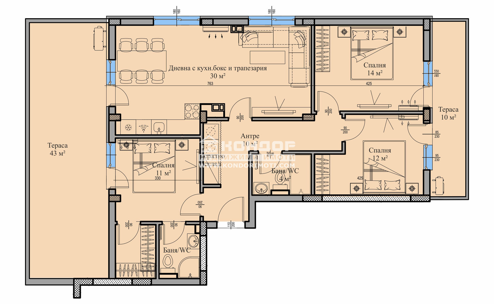 Продава МНОГОСТАЕН, гр. Пловдив, Въстанически, снимка 2 - Апартаменти - 49953252