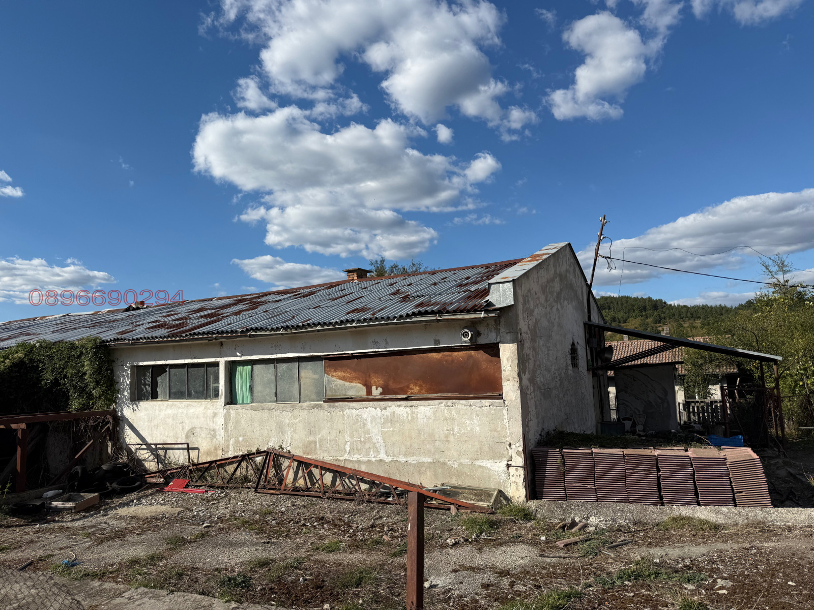 Продава ПРОМ. ПОМЕЩЕНИЕ, с. Гергини, област Габрово, снимка 5 - Производствени сгради - 54215408