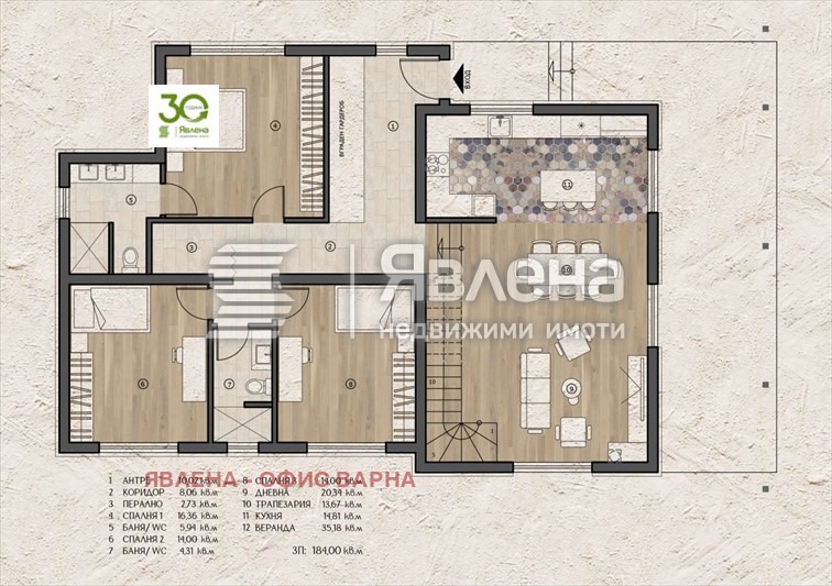 Продаја  Кућа регион Варна , Доброглед , 258 м2 | 28203950 - слика [7]