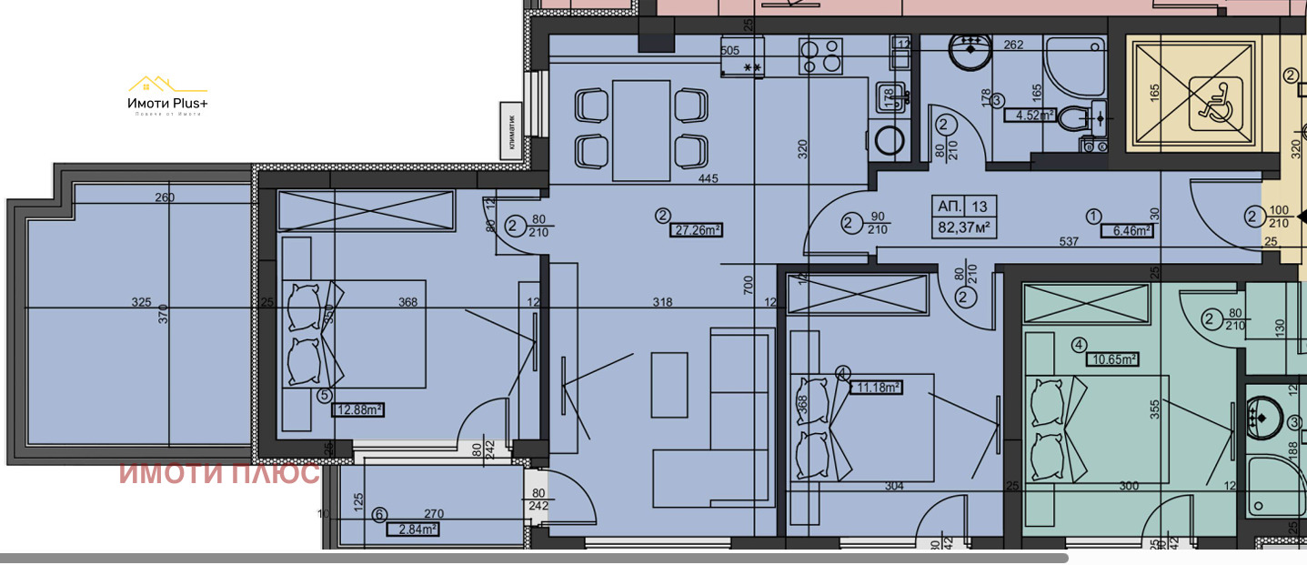 Продава 3-СТАЕН, гр. София, Студентски град, снимка 2 - Апартаменти - 52466700