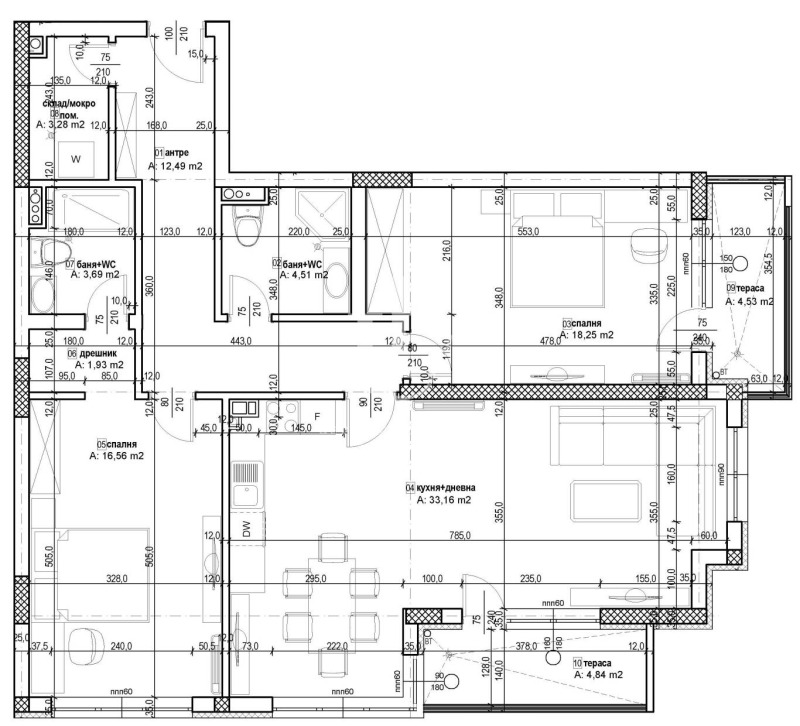 Продава  3-стаен град София , Кръстова вада , 139 кв.м | 21759721 - изображение [5]