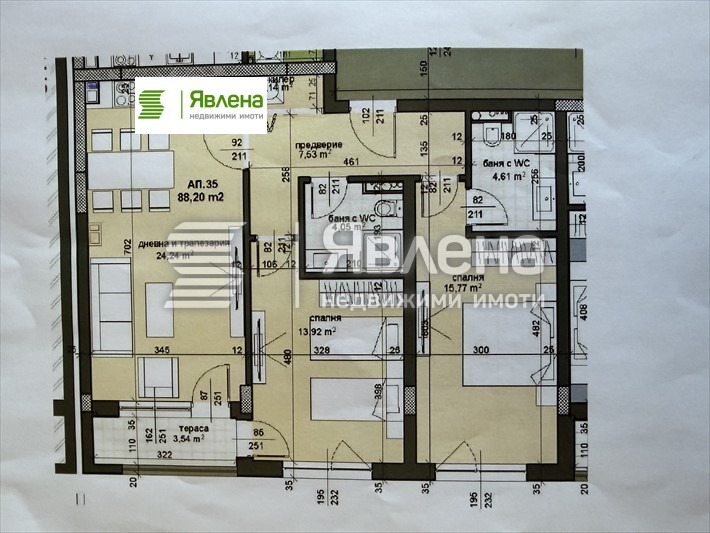 Продава 3-СТАЕН, гр. Пловдив, Тракия, снимка 2 - Апартаменти - 54273490