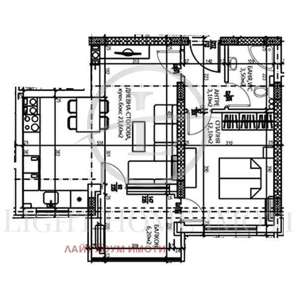 Zu verkaufen  1 Schlafzimmer Plowdiw , Trakija , 72 qm | 52875898 - Bild [2]