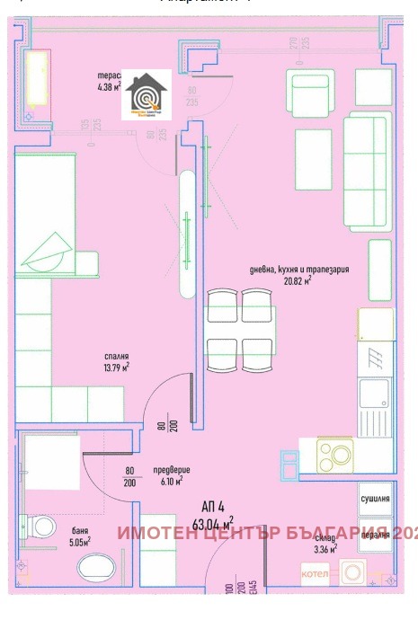 Продава 2-СТАЕН, гр. София, Дървеница, снимка 3 - Апартаменти - 54040281