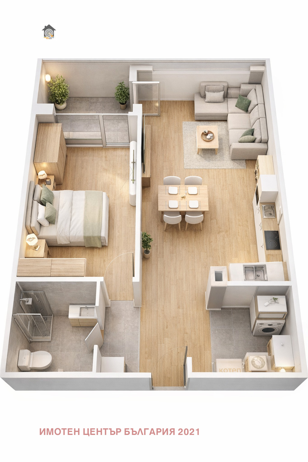 Продава 2-СТАЕН, гр. София, Дървеница, снимка 4 - Апартаменти - 54040281