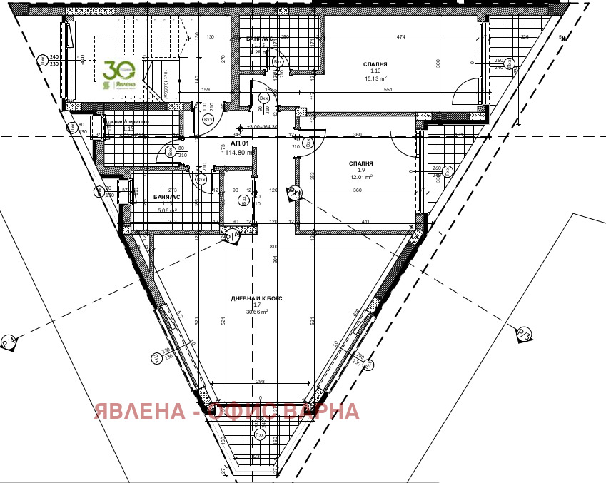 Продава 3-СТАЕН, гр. Варна, м-т Пчелина, снимка 3 - Апартаменти - 55704556