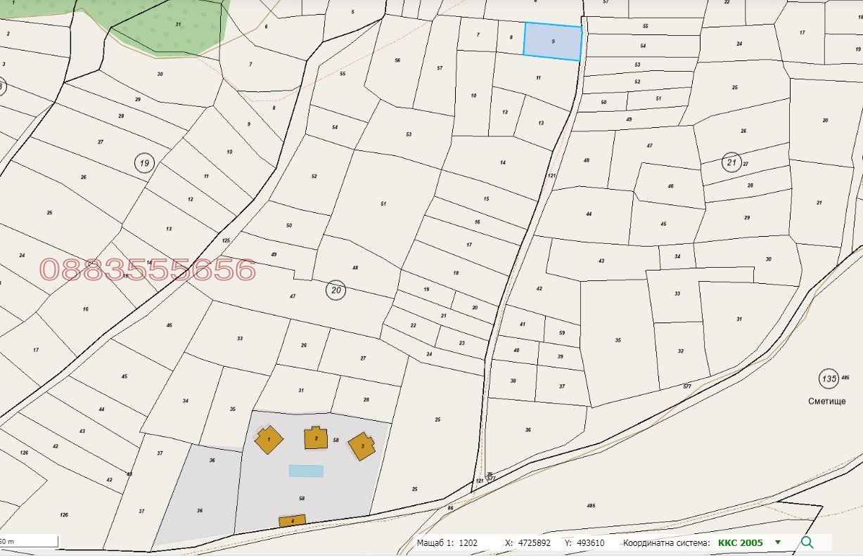 Продава ПАРЦЕЛ, с. Енина, област Стара Загора, снимка 6 - Парцели - 54695221