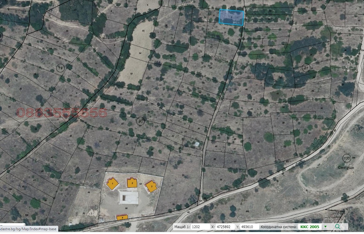 Продава ПАРЦЕЛ, с. Енина, област Стара Загора, снимка 7 - Парцели - 54695221