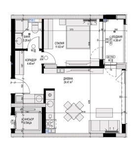 1 Schlafzimmer Slawija, Sofia