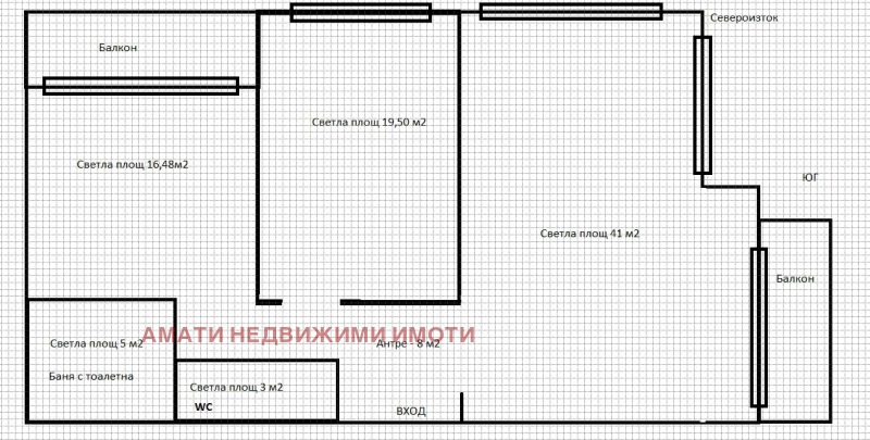 Продава 3-СТАЕН, гр. София, Бояна, снимка 7 - Aпартаменти - 49279461