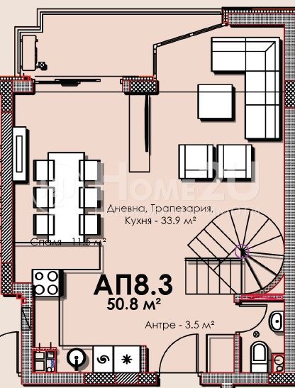 Zu verkaufen  2 Schlafzimmer Sofia , Owtscha kupel , 135 qm | 91198266 - Bild [4]