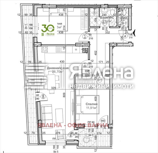 Продава 3-СТАЕН, гр. Варна, Левски 1, снимка 10 - Апартаменти - 55659279