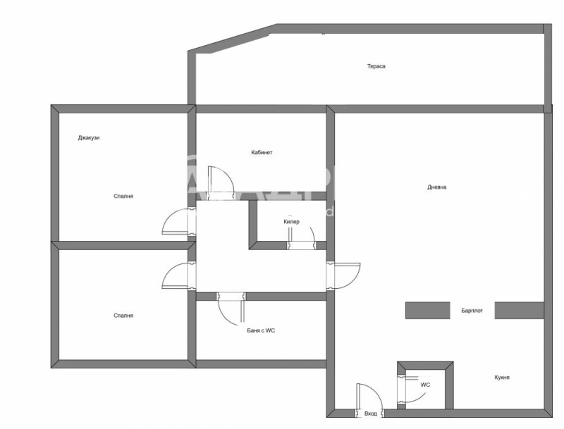 Продава  Многостаен град София , Овча купел , 213 кв.м | 70327300 - изображение [6]