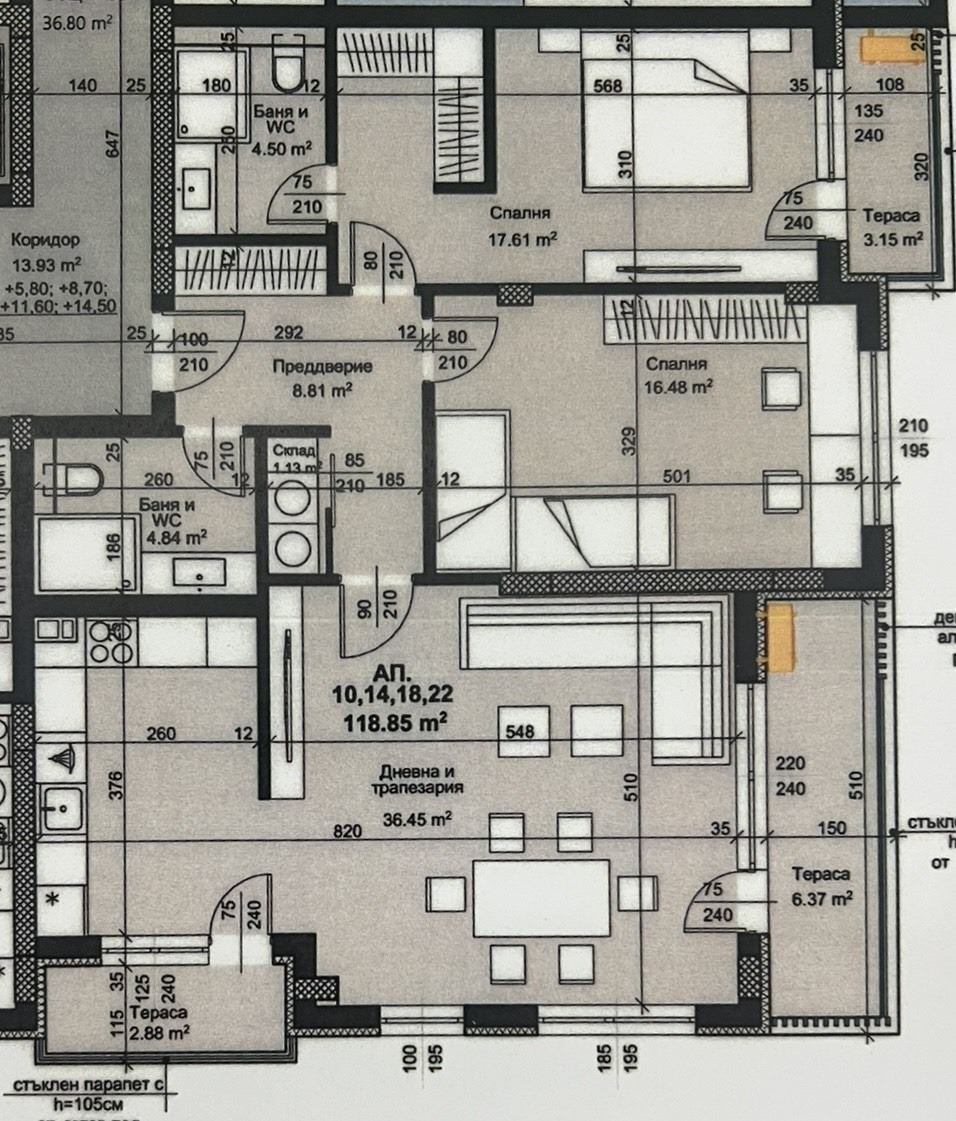 Продава 3-СТАЕН, гр. Пловдив, Христо Смирненски, снимка 15 - Апартаменти - 54360636