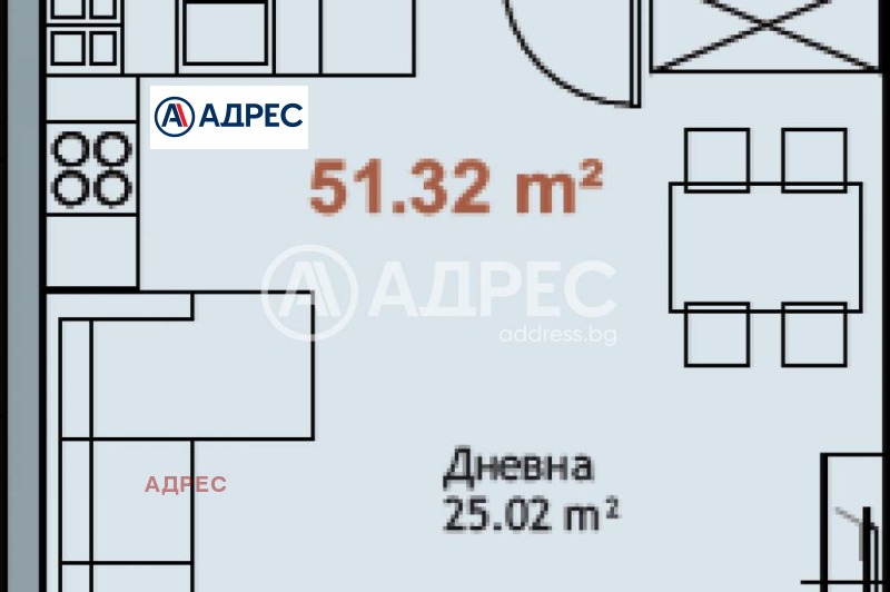Продава 1-СТАЕН, гр. Варна, к.к. Чайка, снимка 4 - Апартаменти - 53537028