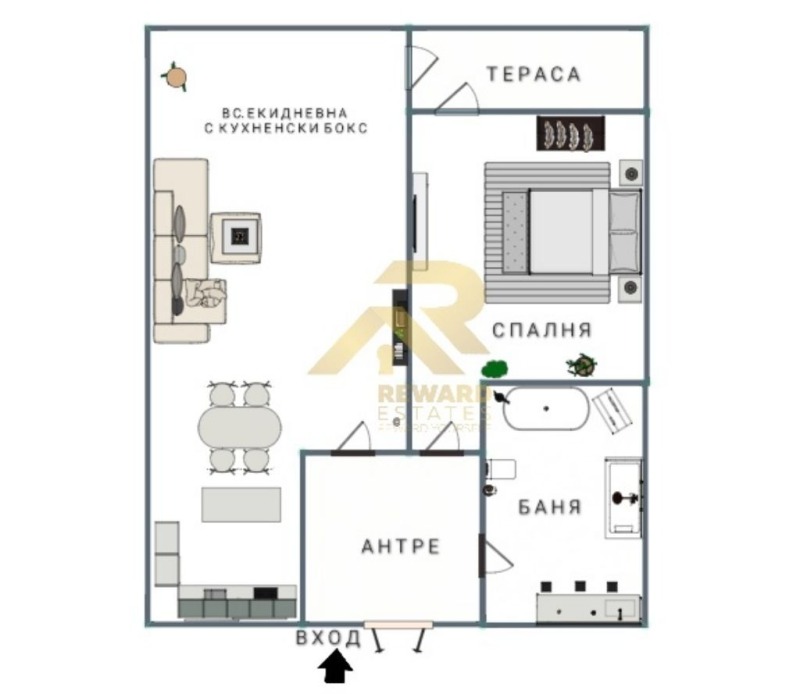 Продава  2-стаен град София , Малинова долина , 63 кв.м | 86192576 - изображение [10]
