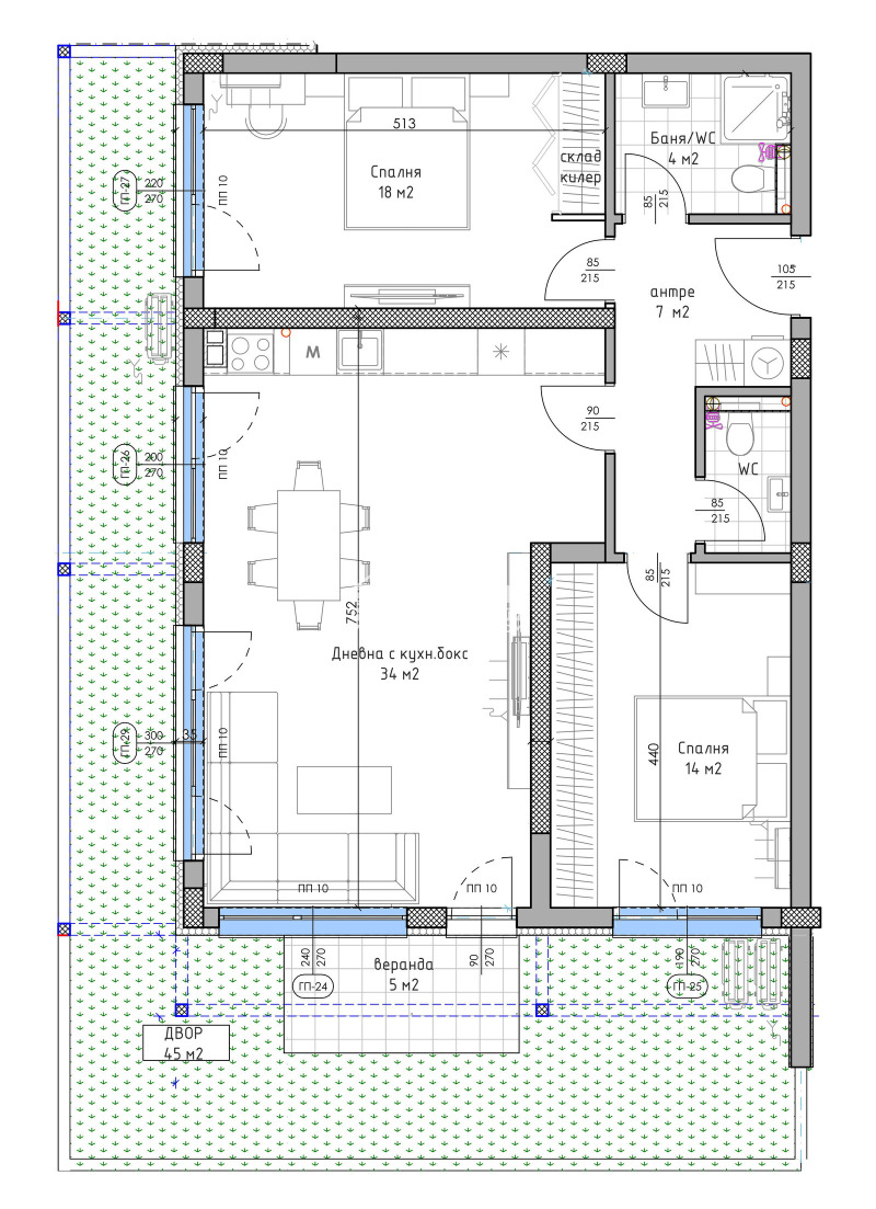 Продава 3-СТАЕН, гр. Пловдив, Остромила, снимка 4 - Aпартаменти - 48596949