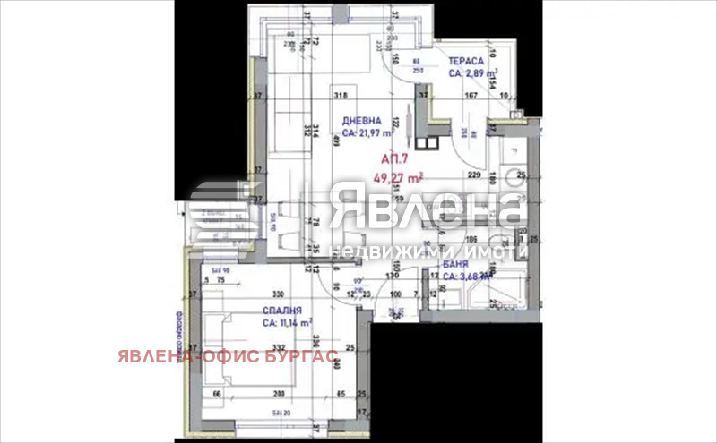 Eladó  1 hálószoba Burgas , Krajmorie , 67 négyzetméter | 23954378