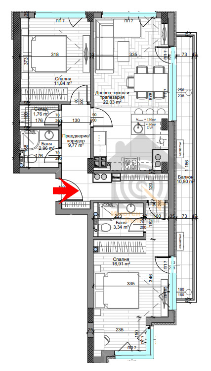 Te koop  2 slaapkamers Sofia , Mladost 4 , 110 m² | 84157063 - afbeelding [6]