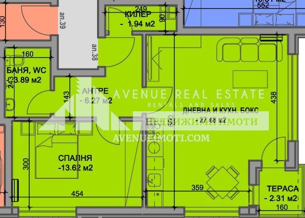 Na sprzedaż  1 sypialnia Plowdiw , Jużen , 80 mkw | 48155461 - obraz [2]