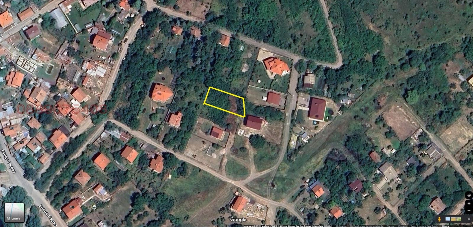 Продава ПАРЦЕЛ, с. Драговищица, област София област, снимка 5 - Парцели - 54250225